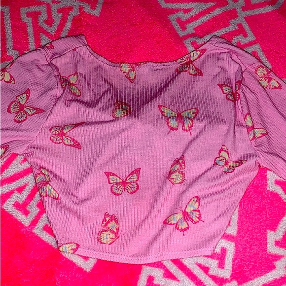Crop top with bow - Picture 2 of 2